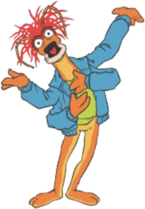 Animated Prawn Character Dancing PNG Image