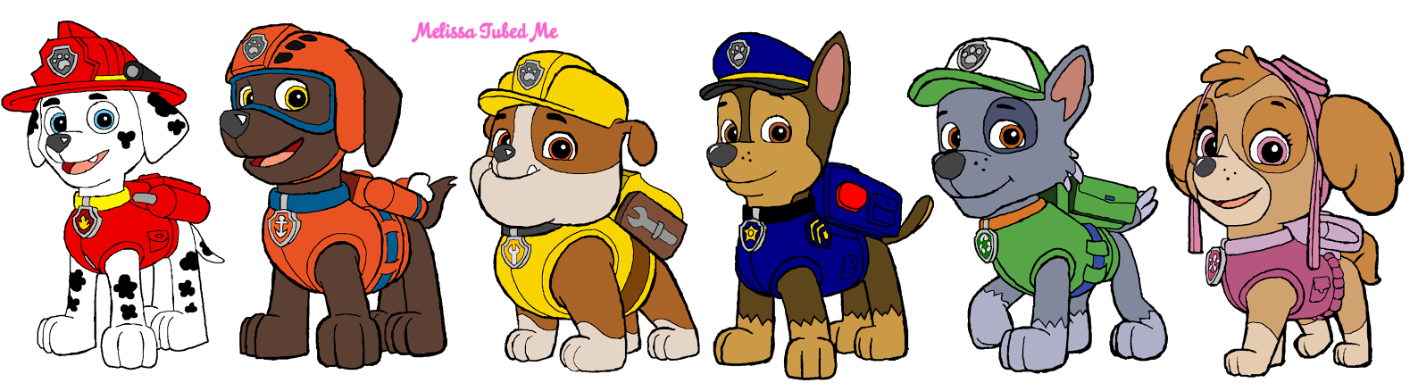 Animated Pupsin Uniforms PNG Image