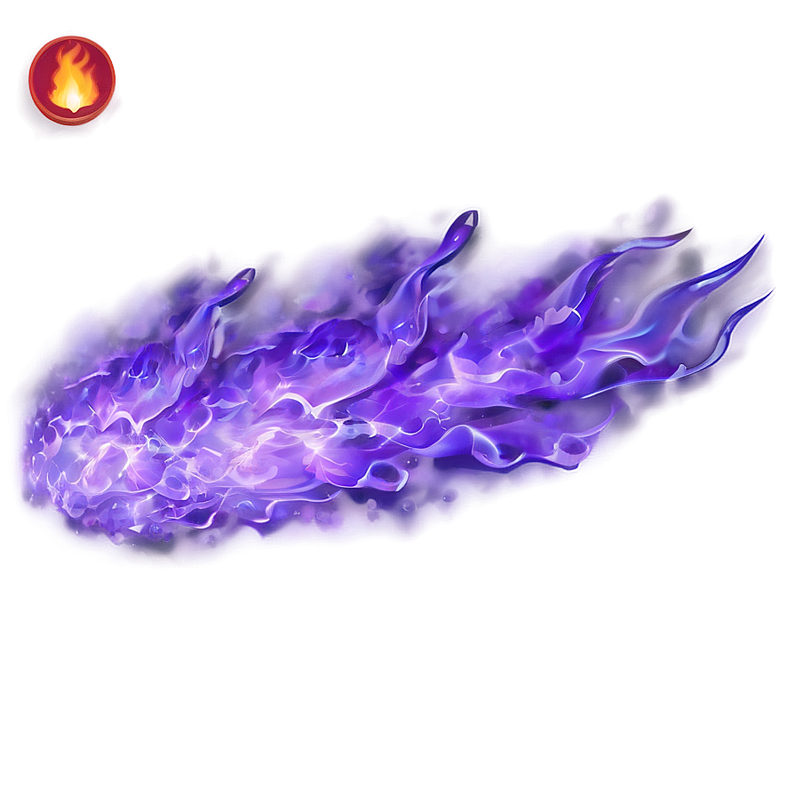 Animated Purple Fire Png Xfn28 PNG Image