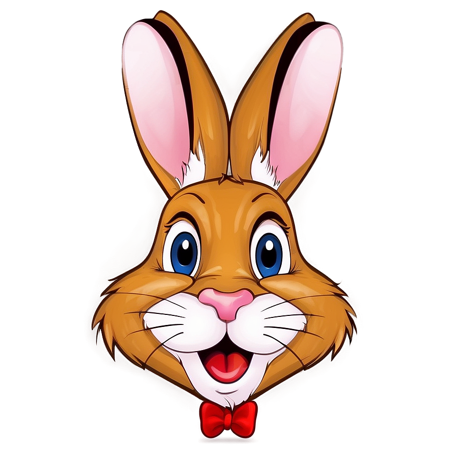 Animated Rabbit Face Png Rkx5 PNG Image