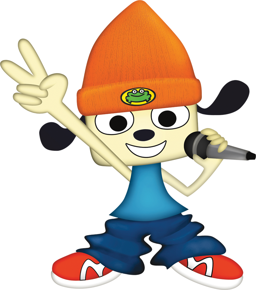 Animated Rapper Character Peace Sign PNG Image