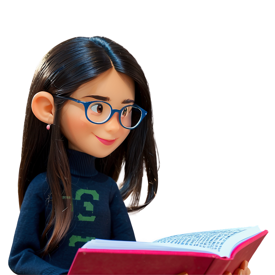 Animated Reading Book Png Lfs PNG Image