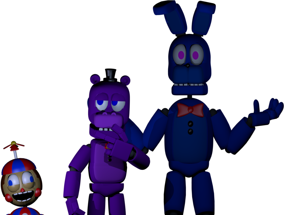 Animated_ Robot_ Characters_ Pose PNG Image