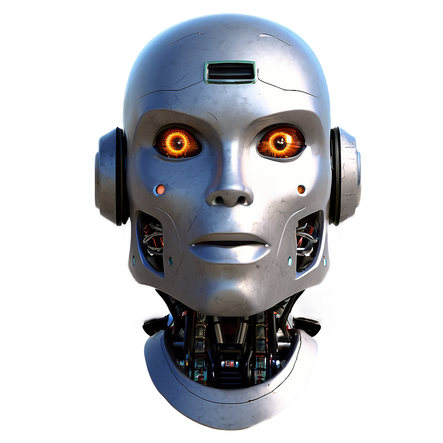 Animated Robot Head Png Gdl88 PNG Image