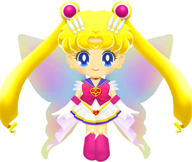 Animated Sailor Moon Character PNG Image