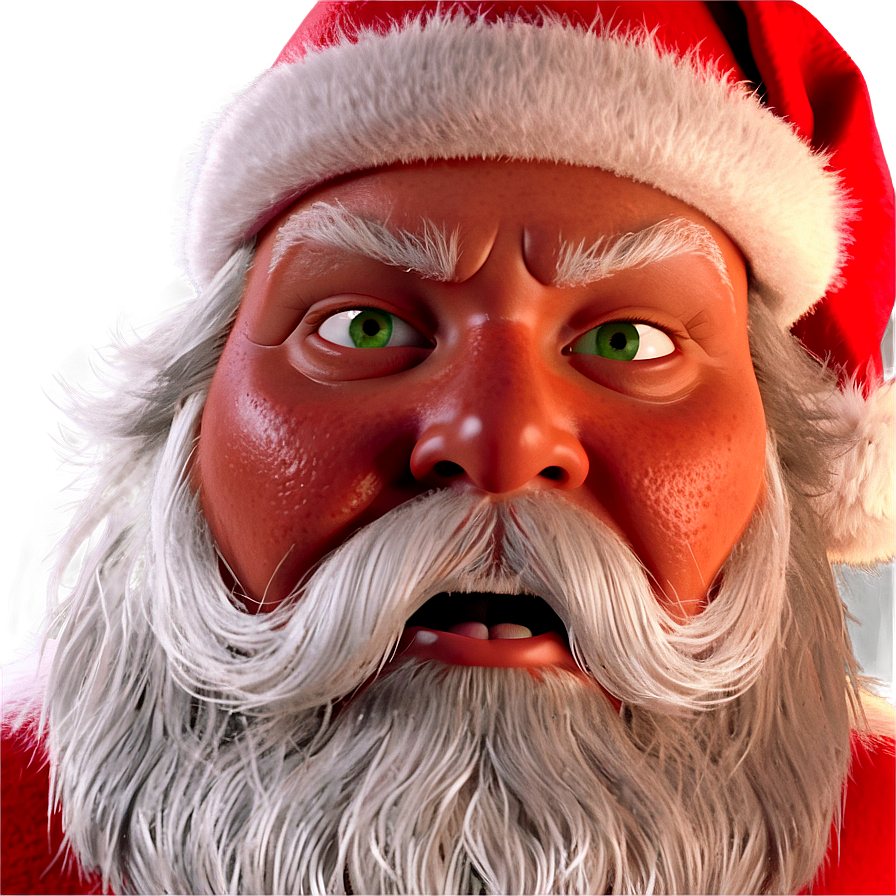 Animated Santa Face Png Dnp23 PNG Image