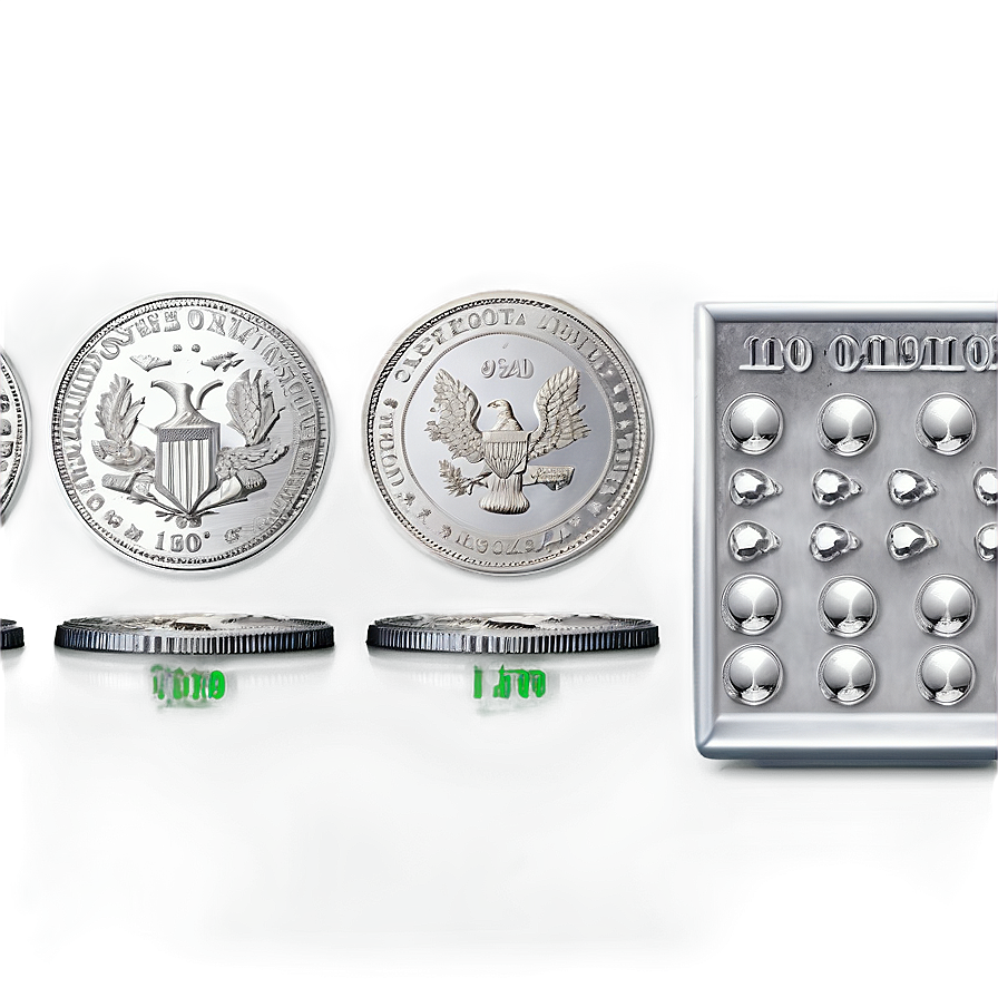 Animated Silver Coin Graphic Png 06272024 PNG Image