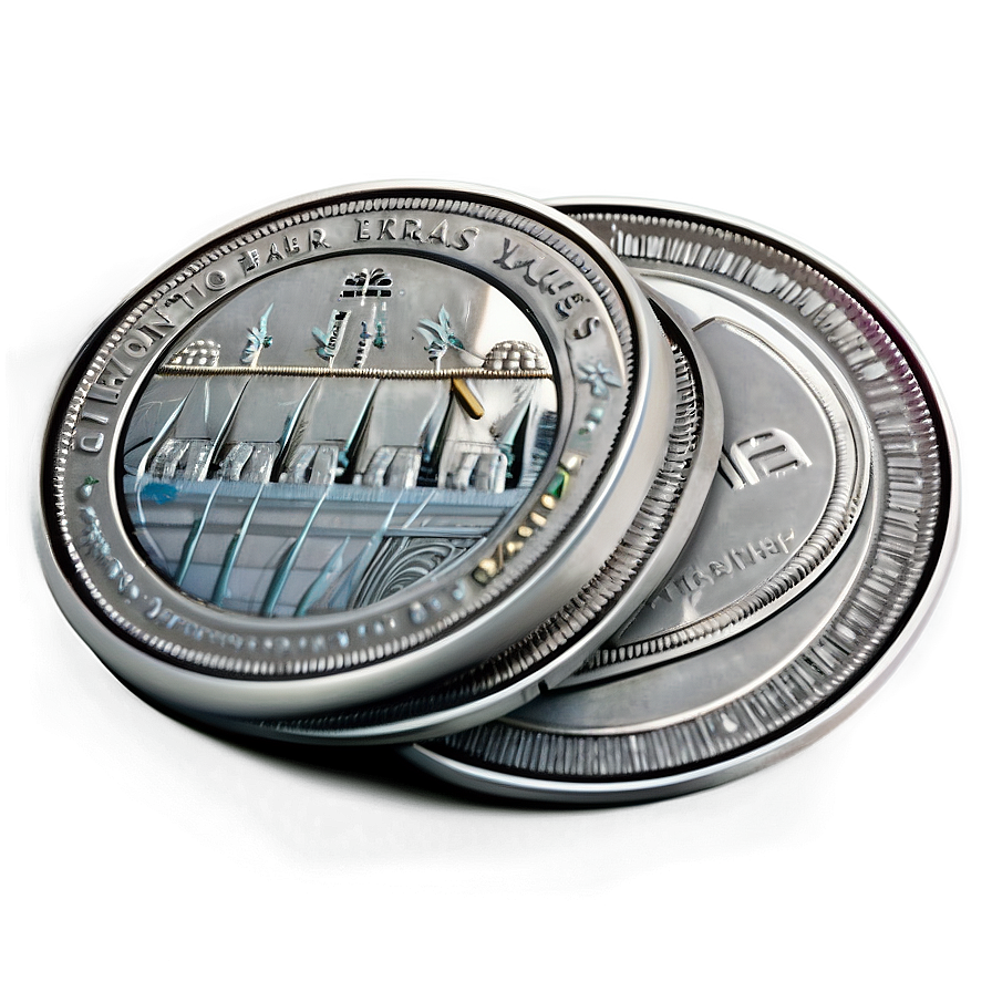 Animated Silver Coin Graphic Png 06272024 PNG Image