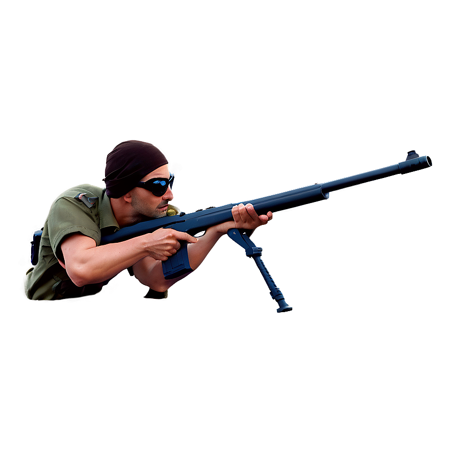 Animated Sniper Character Png Jbt PNG Image