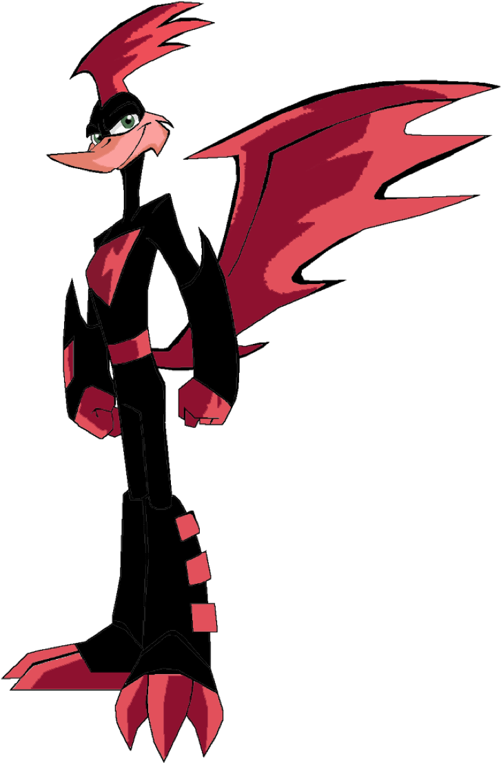 Animated Speedster Character PNG Image