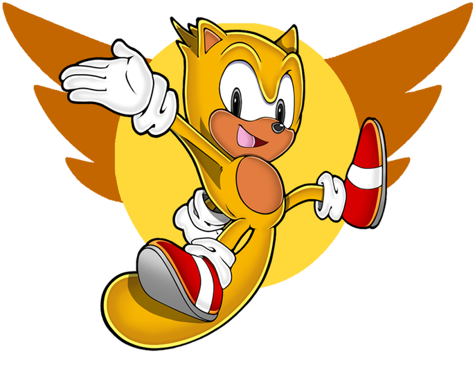 Animated Speedster Character PNG Image