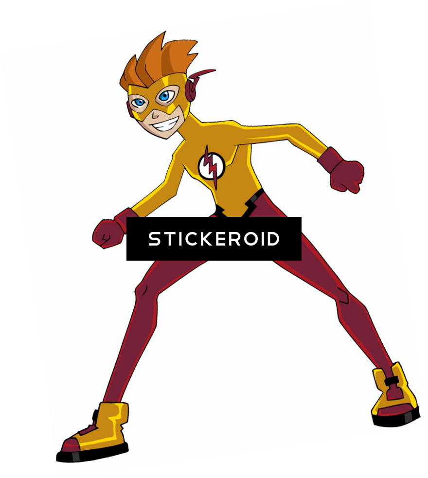 Animated Speedster Hero PNG Image