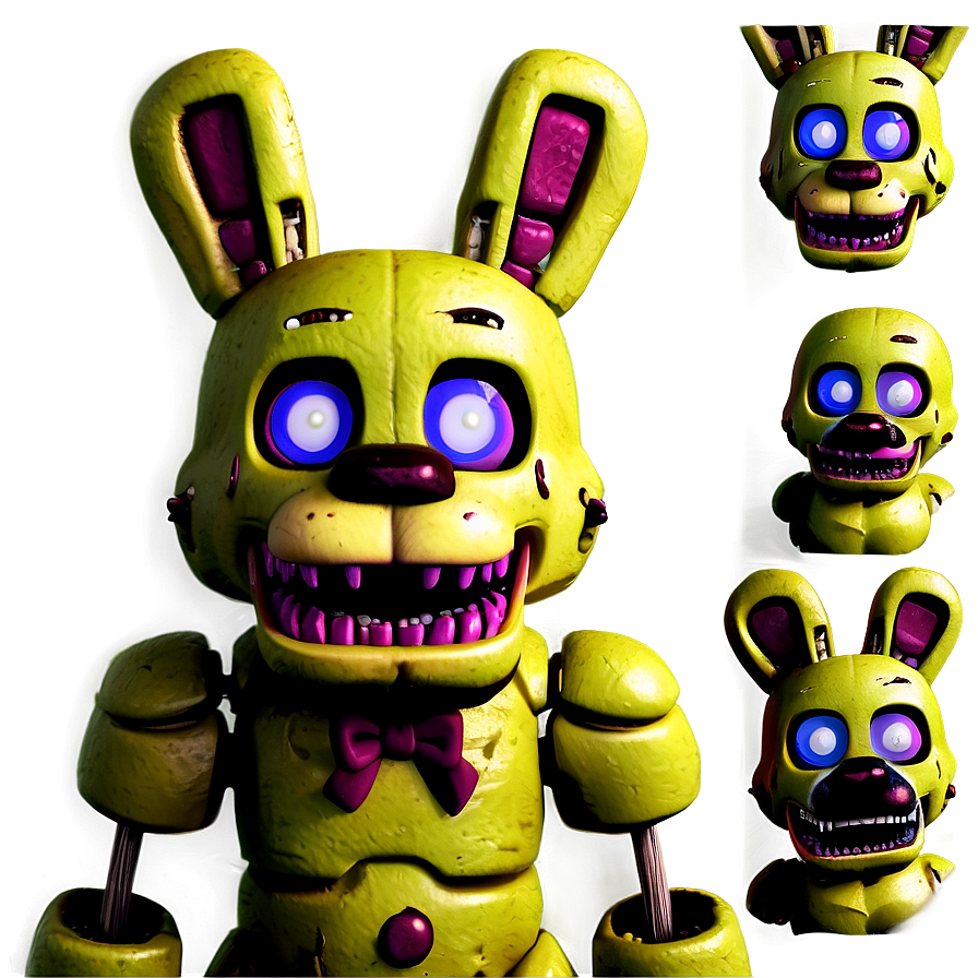 Animated Springtrap Design Png 05252024 PNG Image