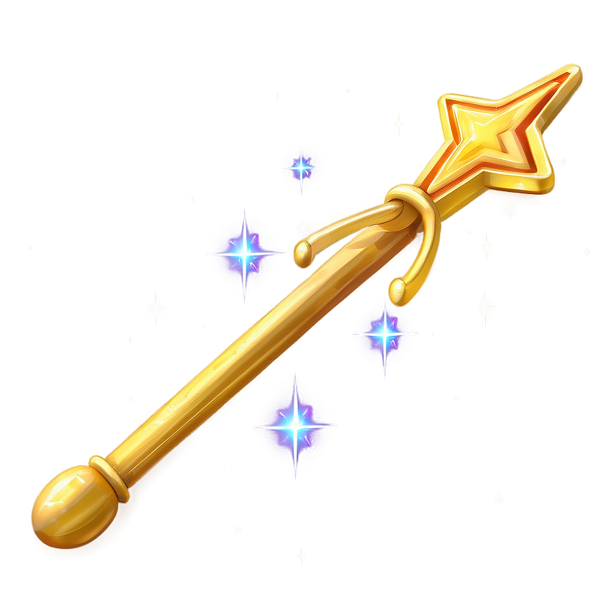 Animated Star Wand Png 06132024 PNG Image