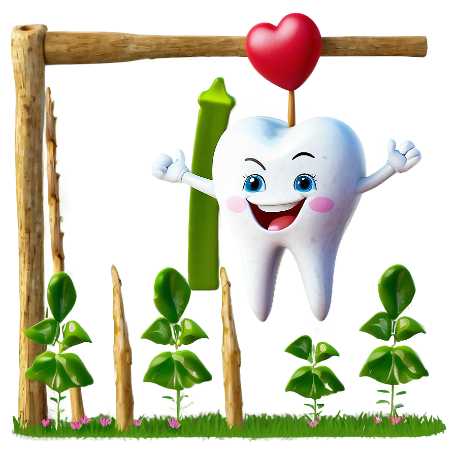 Animated Tooth Character Png Imt PNG Image