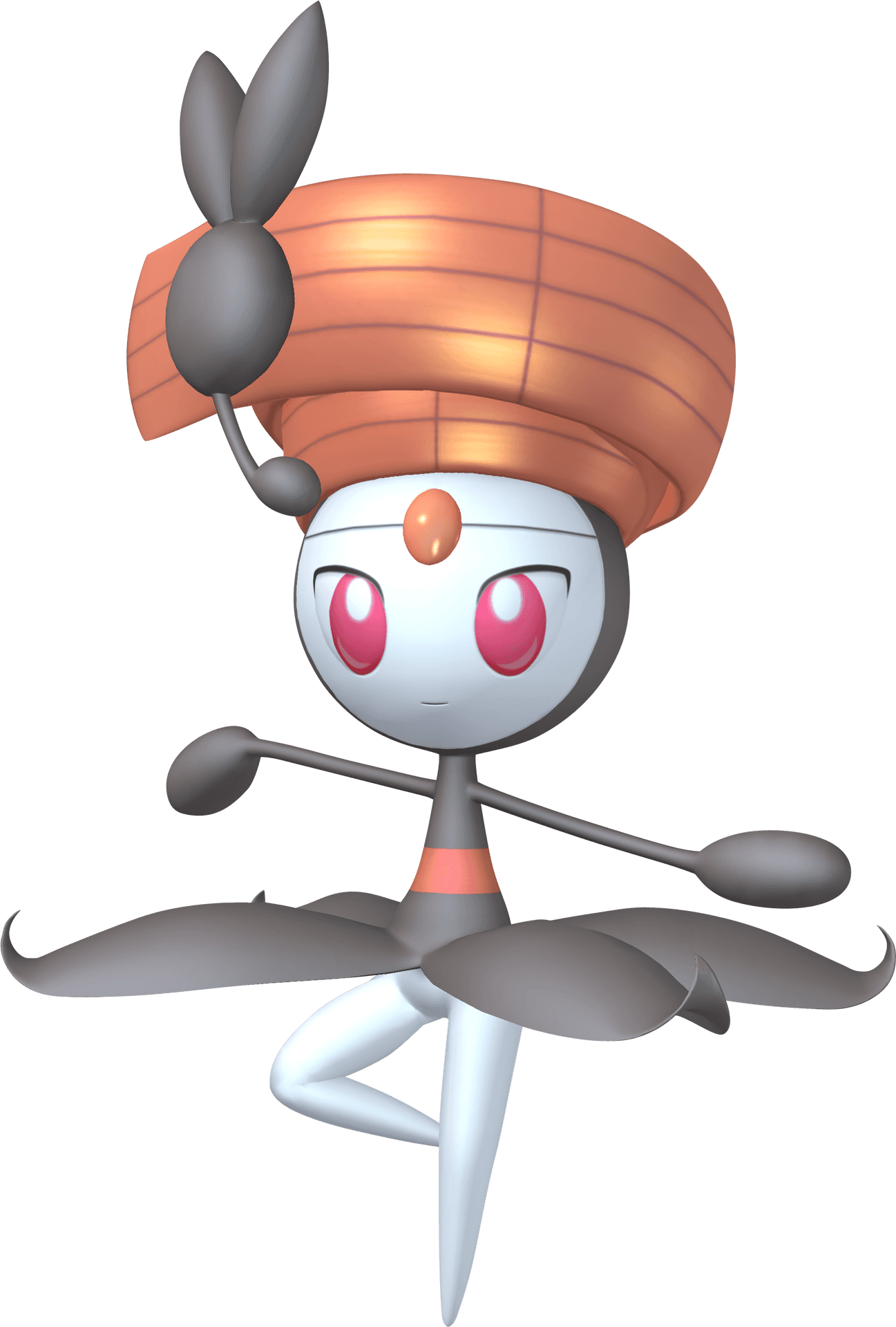 Animated Turban Character3 D Model PNG Image