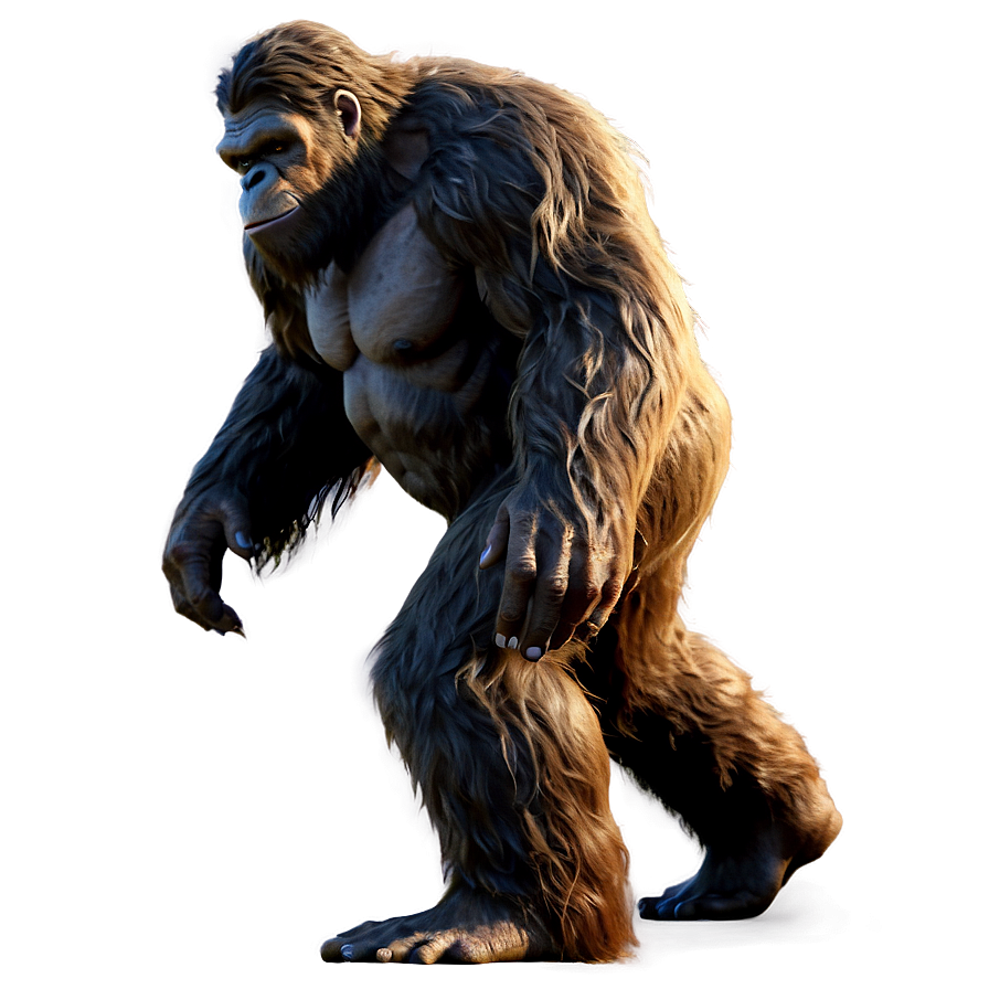 Animated Walking Bigfoot Png Nwi98 PNG Image