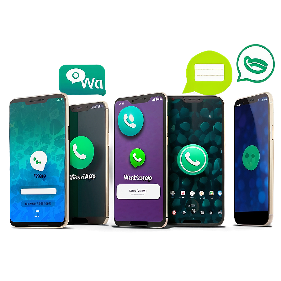 Animated Whatsapp Logo Concept Png Yux PNG Image