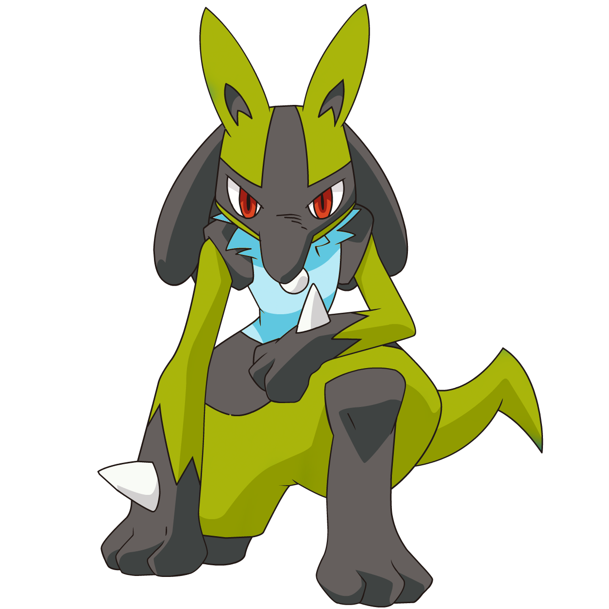 Animated Yellow Black Pokemon PNG Image