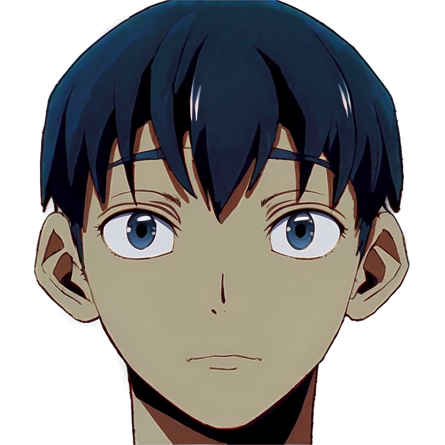 Anime Boy Face Png 35 PNG Image