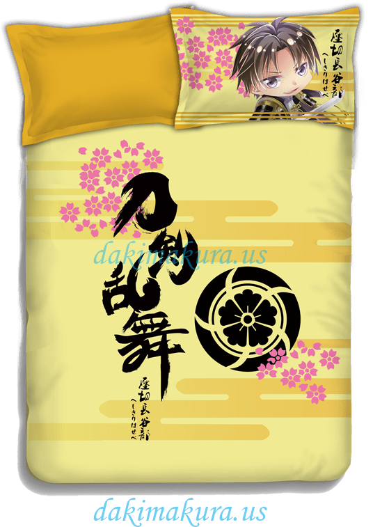 Anime Character Body Pillow Design PNG Image