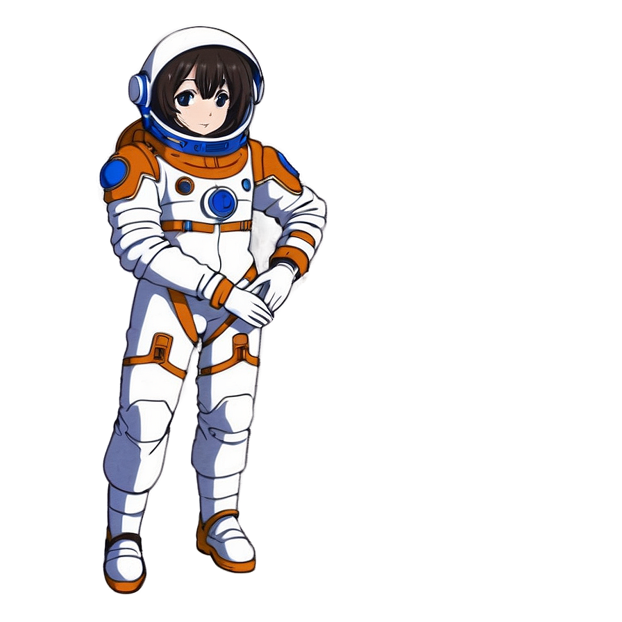 Anime Character In Space Suit Png 60 PNG Image