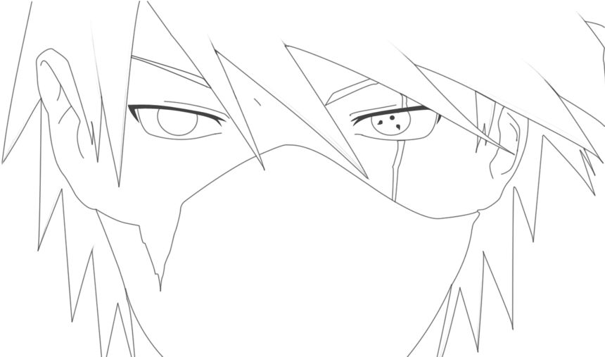 Anime Character Sharingan Eyes PNG Image