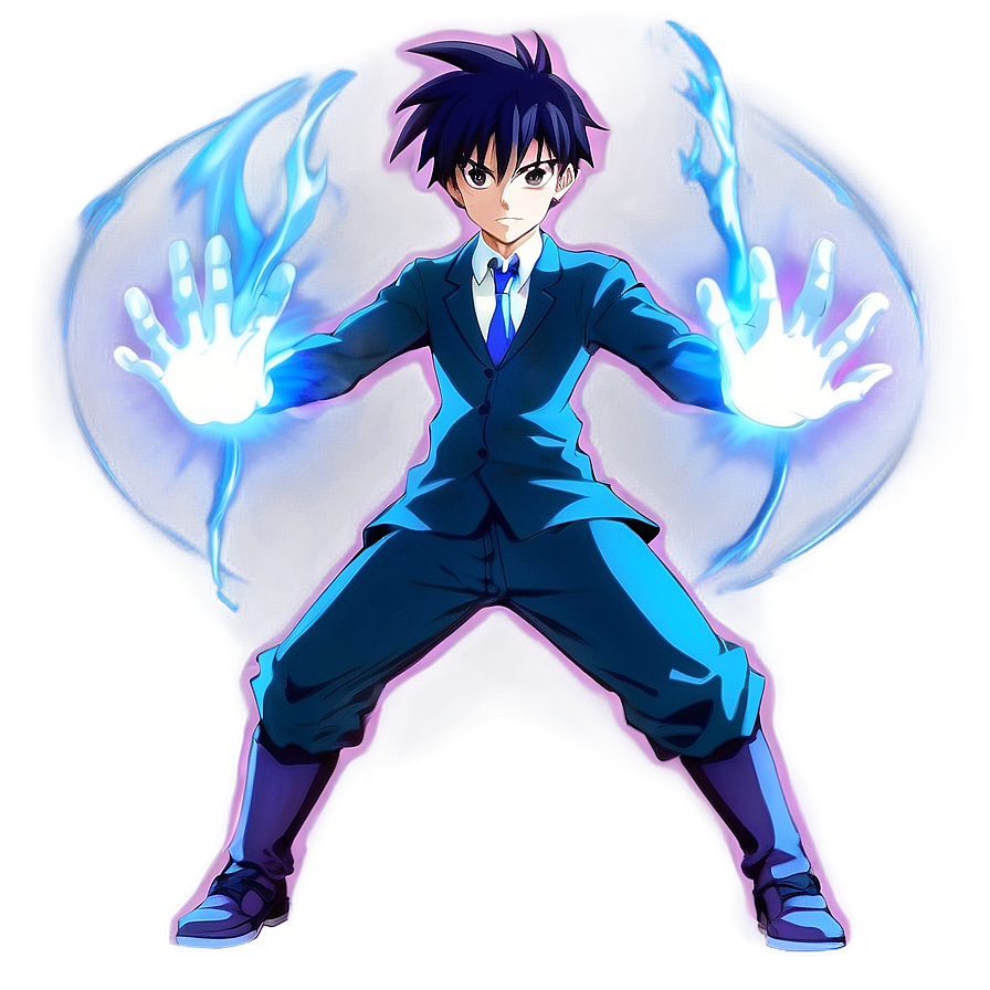 Anime Character With Magical Powers Png 90 PNG Image