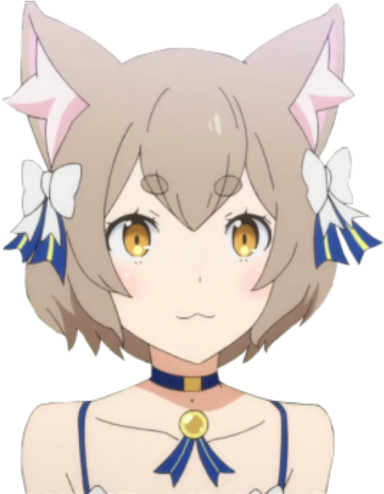 Anime Characterwith Cat Ears PNG Image