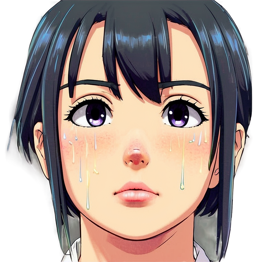 Anime Crying Character Png 05032024 PNG Image