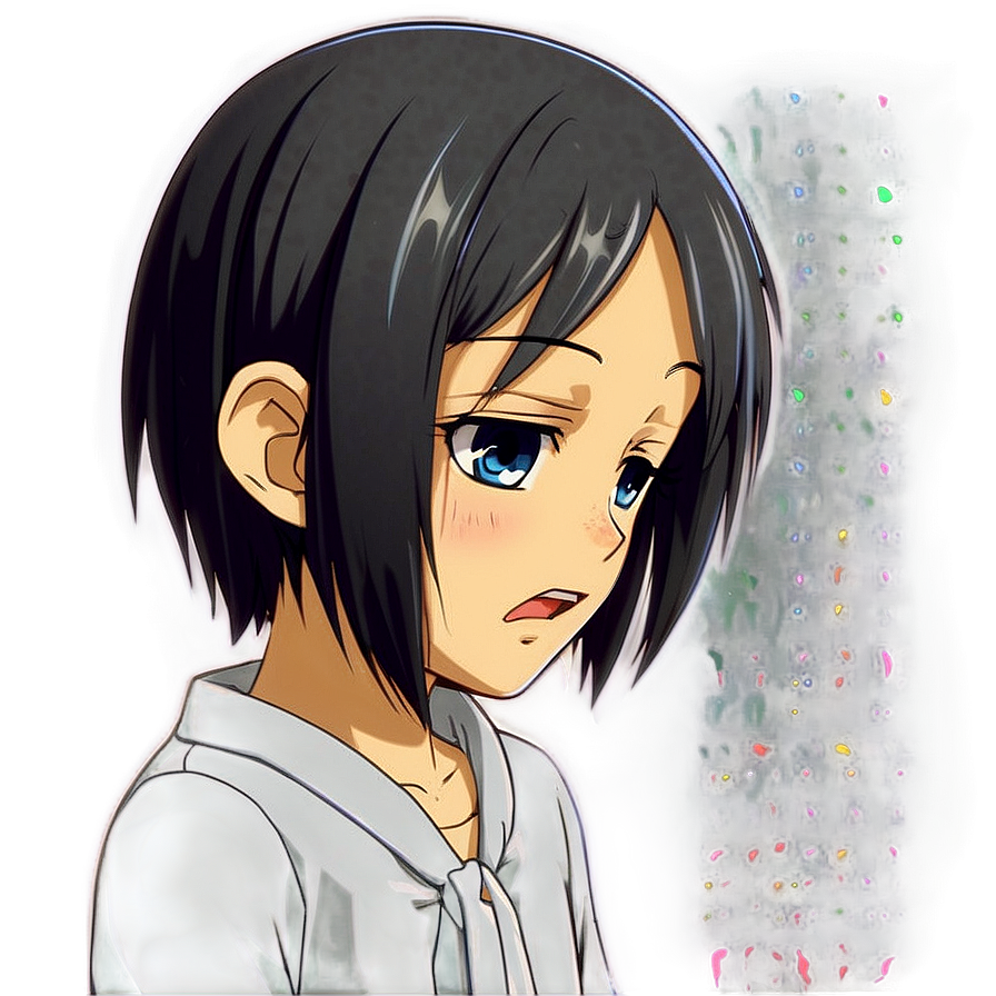 Anime Crying Character Png Rqs43 PNG Image