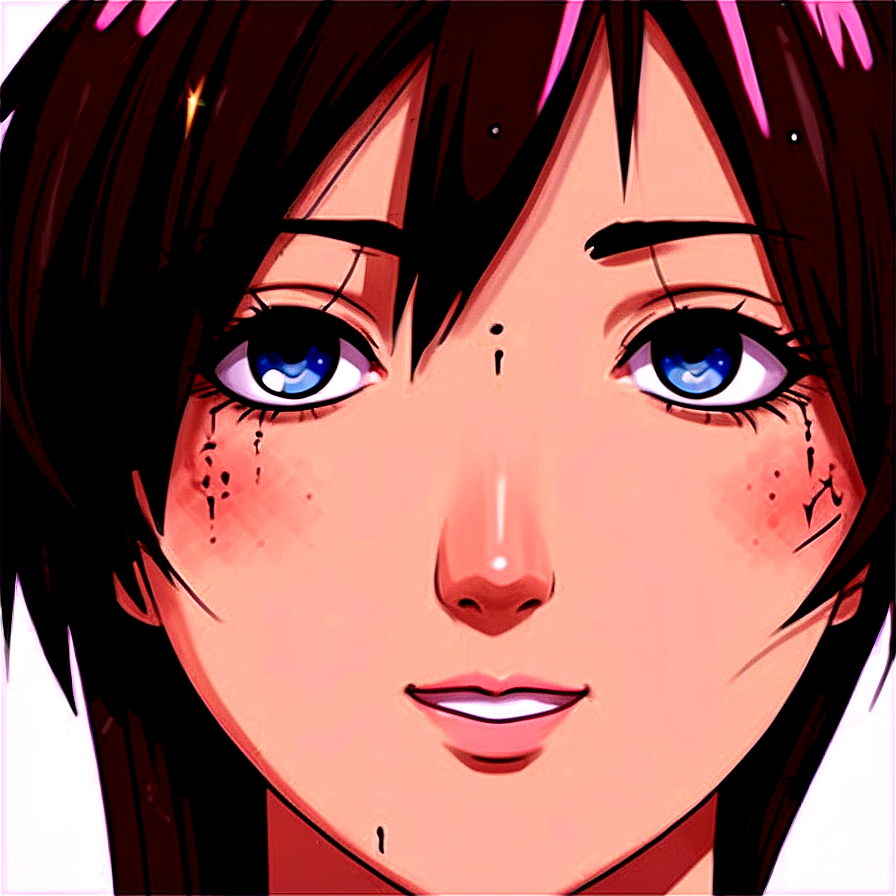 Anime Face With Piercings Png Vdi PNG Image