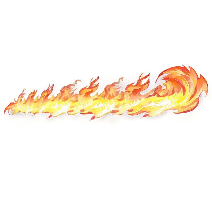 Anime Fire A PNG Image