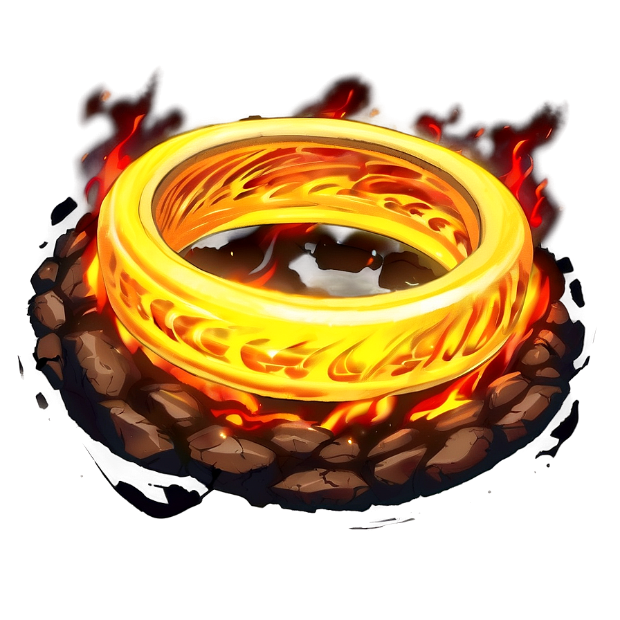 Anime Fire Ring Png 79 PNG Image