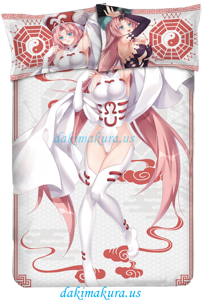 Anime Fox Girl Body Pillow PNG Image