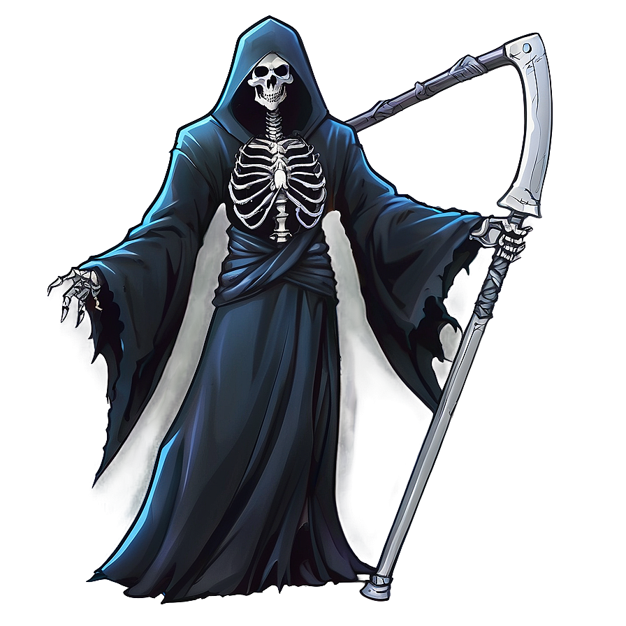 Anime Grim Reaper Png 05062024 PNG Image