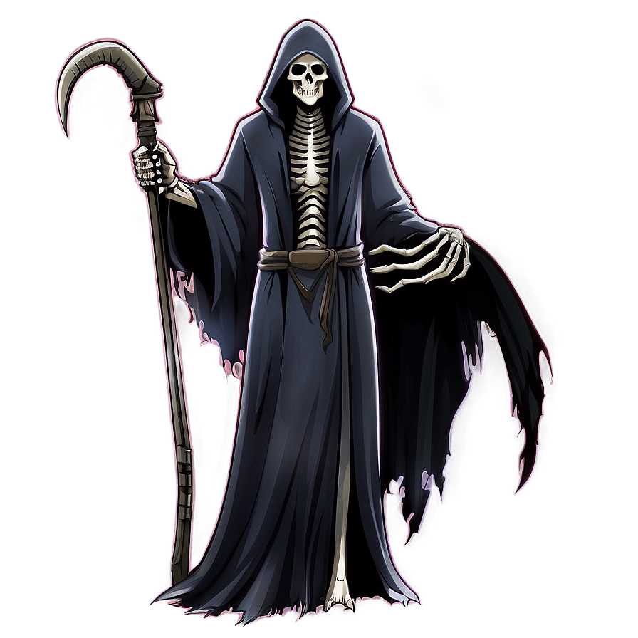 Anime Grim Reaper Png Fqc PNG Image