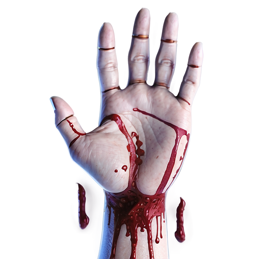 Anime Hand With Blood Png Koo PNG Image