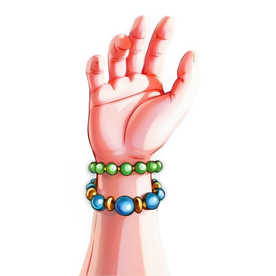 Anime Hand With Bracelet Png 06202024 PNG Image