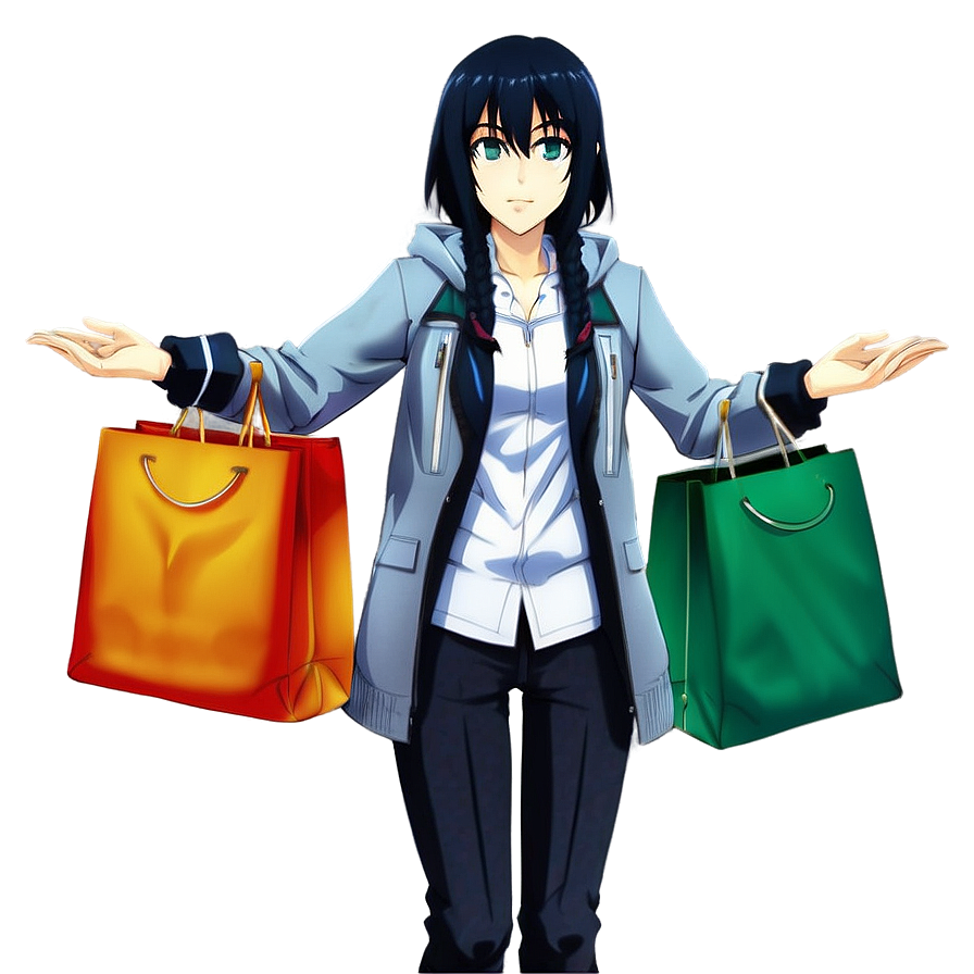 Anime Merchandise Shopping Png 11 PNG Image