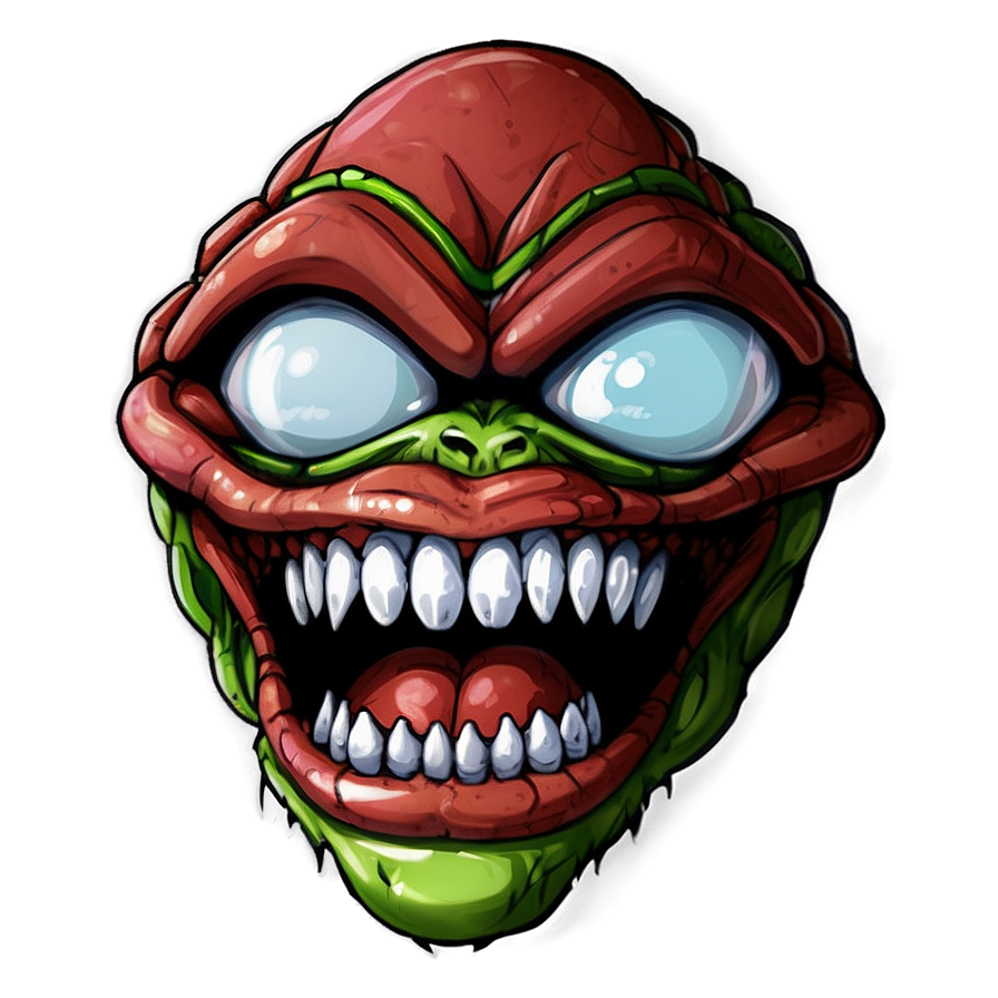 Anime Monster Mouth Png Wwl PNG Image