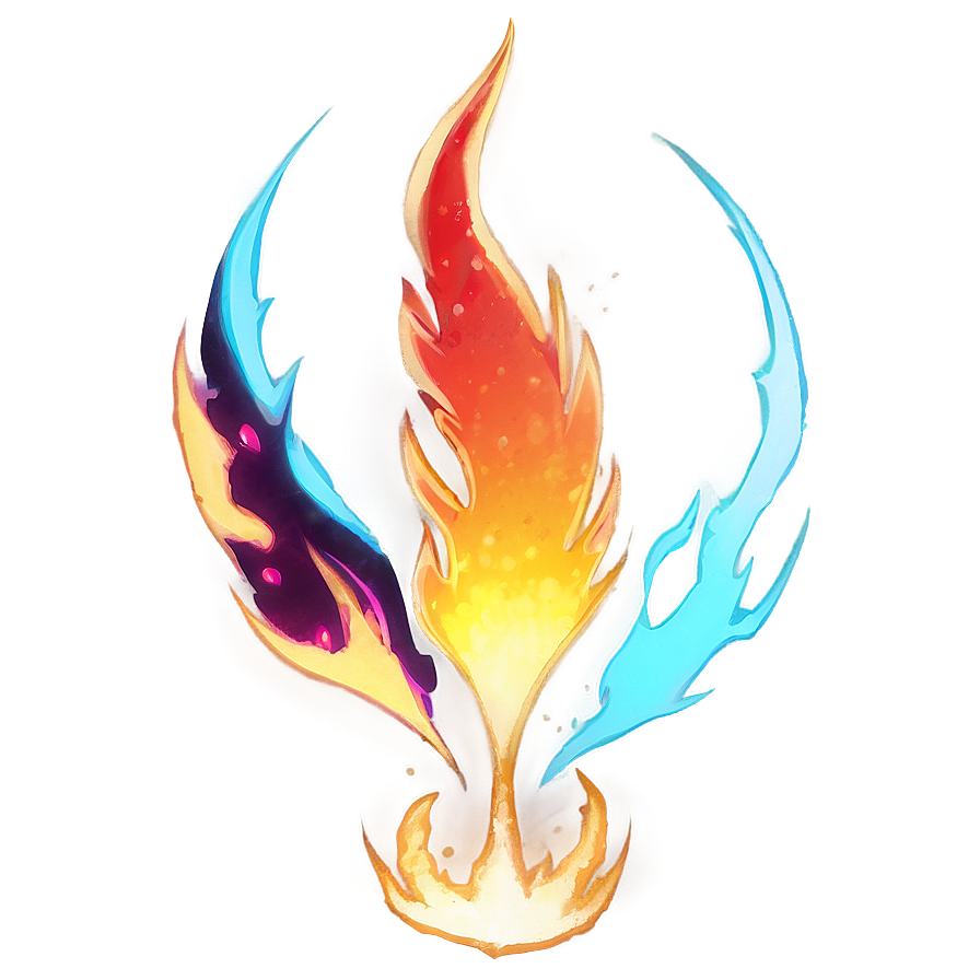 Anime Wildfire Aura Png Dix74 PNG Image