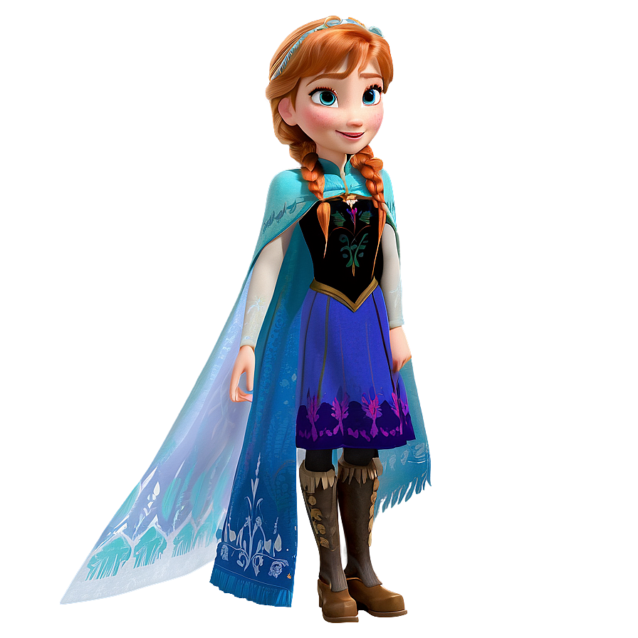 Anna Frozen Character Png 27 PNG Image