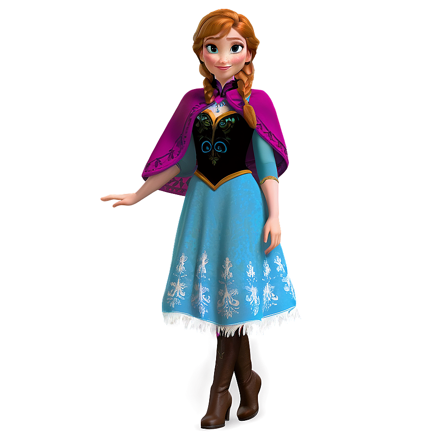 Anna Frozen Costume Png 23 PNG Image