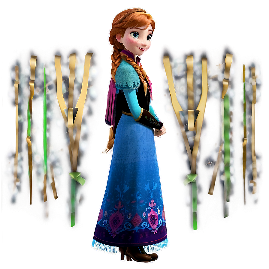 Anna Of Frozen Profile Png Sdv34 PNG Image