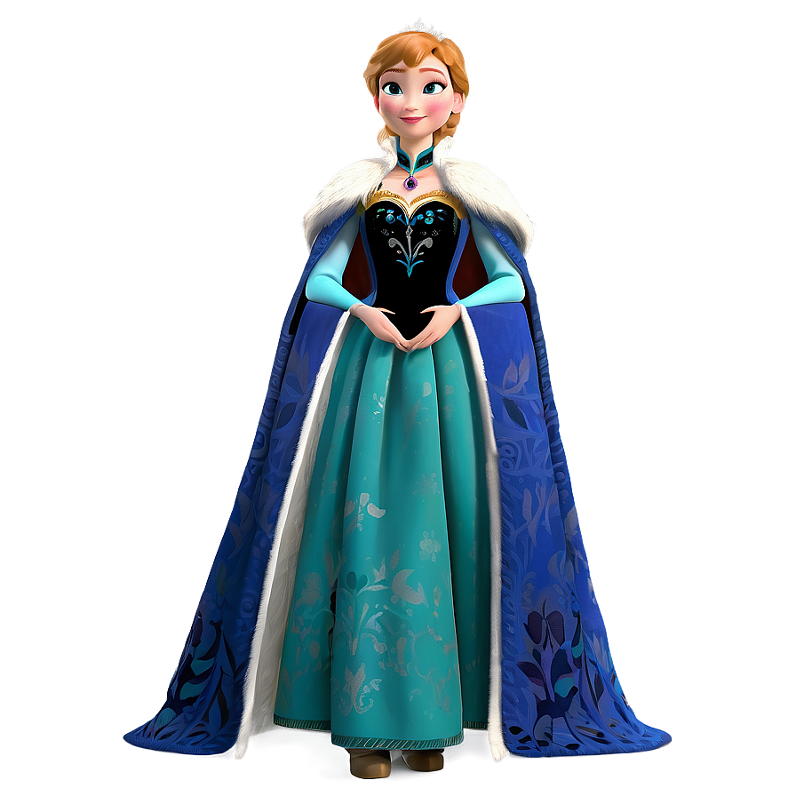 Anna's Coronation Frozen 2 Png Uvk PNG Image