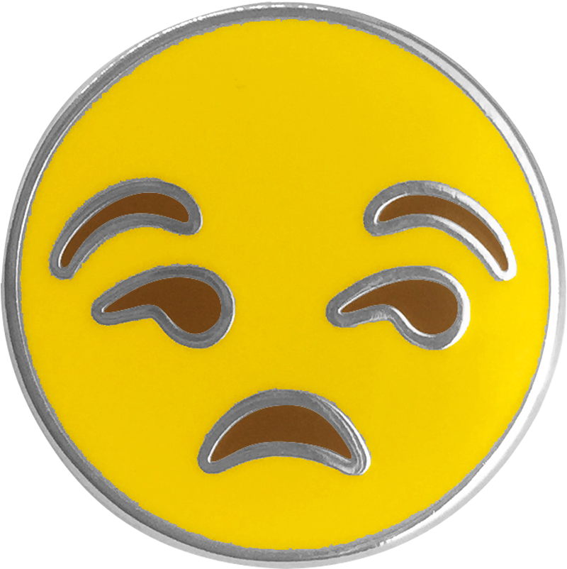 Annoyed Emoji Expression PNG Image