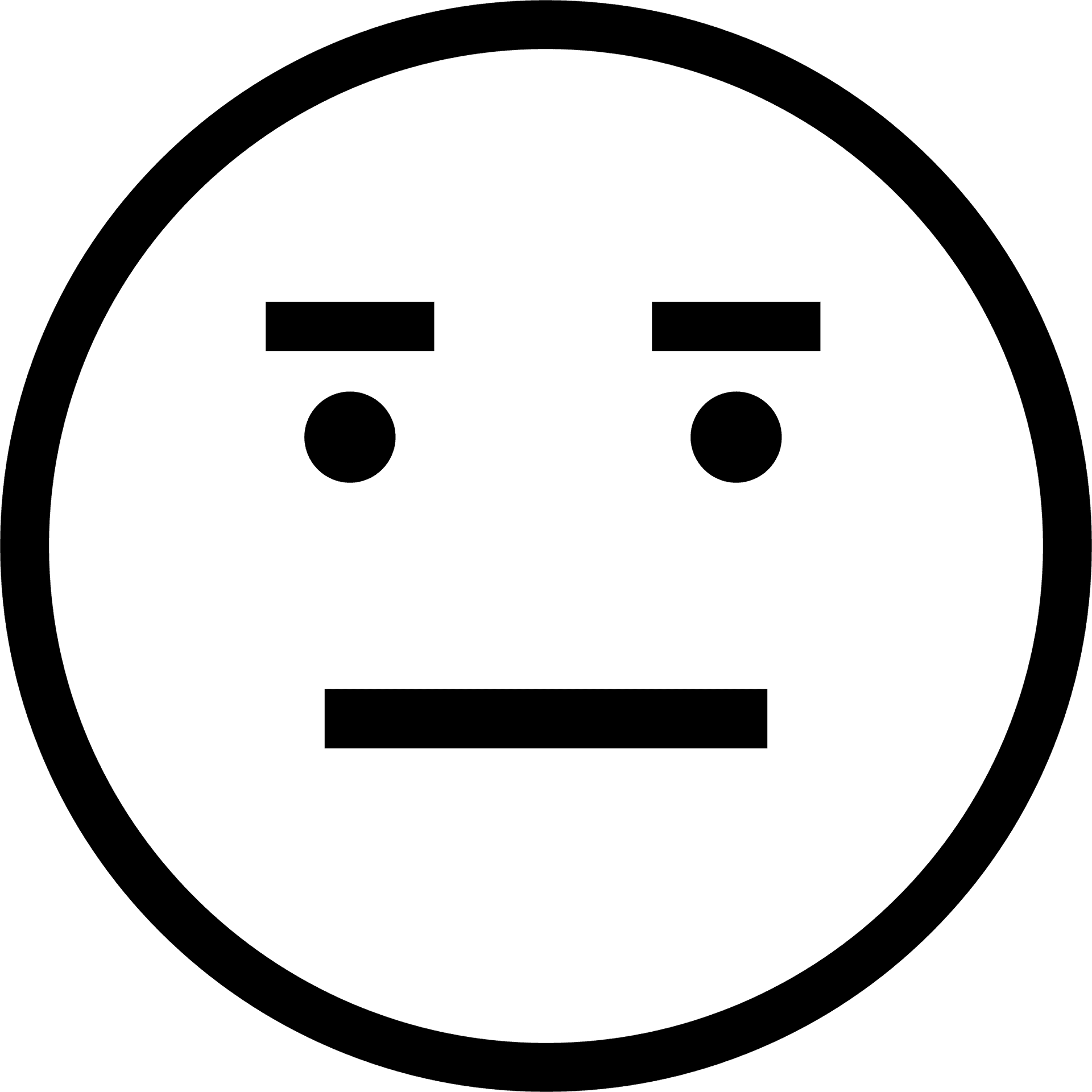 Annoyed Expression Emoji PNG Image