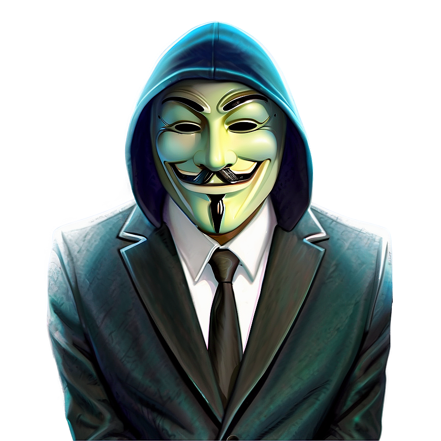 Anonymous Figure Png Vph PNG Image