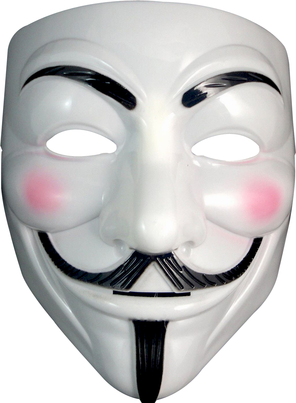 Anonymous Mask Iconic Design PNG Image